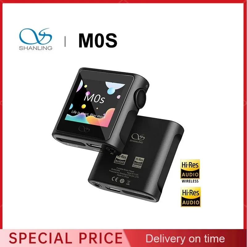 SHANLING M0S Hi-Res Audio Music Player MP3 CS43131 USB DAC AMP Two-Way Bluetooth 5.0 LDAC/aptX/AAC/SBC PCM384 DSD128
SHANLING M0S Hi-Res Audio Music Player MP3 CS43131 USB DAC AMP Two-Way Bluetooth 5.0 LDAC/aptX/AAC/SBC PCM384 DSD128