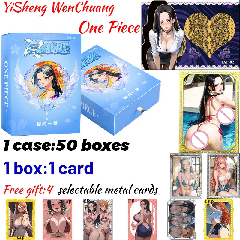 2025 новейший YiSheng WenChuang цельные карты богиня клей Bor Nami Boa Hancock Booster Box CCG TCG хобби подарок
2025 новейший YiSheng WenChuang цельные карты богиня клей Bor Nami Boa Hancock Booster Box CCG TCG хобби подарок