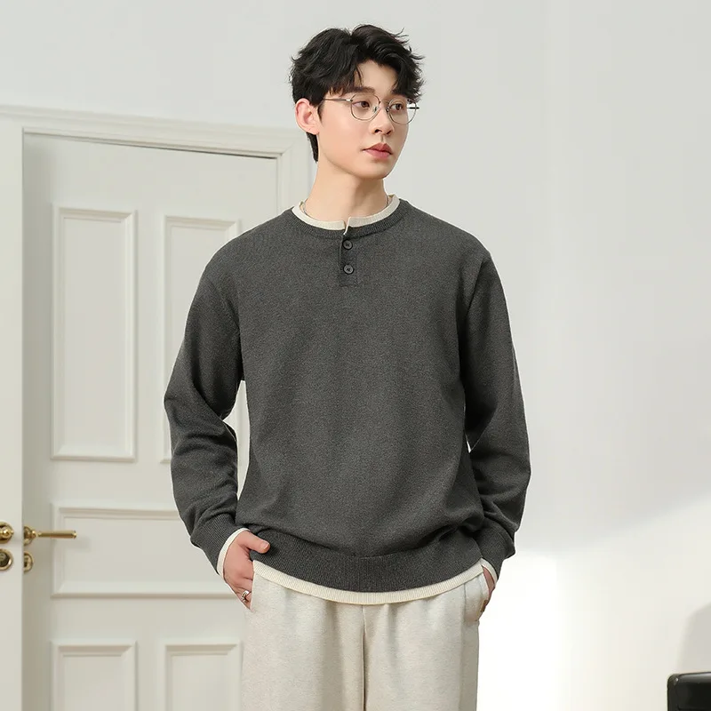 Мужская зимняя новинка: трикотажная рубашка-база с воротником «хенли» и эффектом двухслойности
Мужская зимняя новинка: трикотажная рубашка-база с воротником «хенли» и эффектом двухслойности