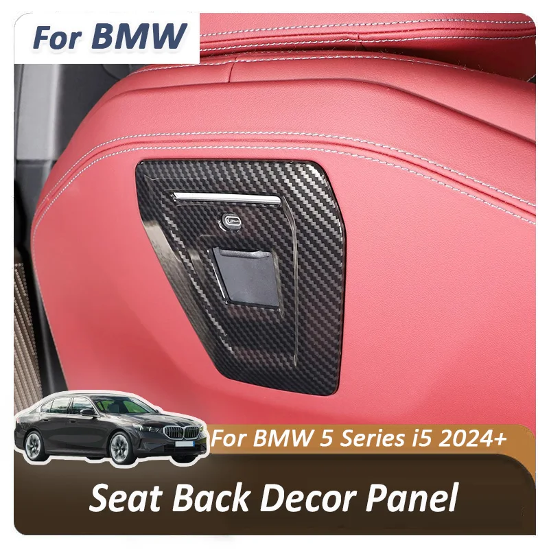 For BMW 5 Series i5 G60 G61 G68 2024 2025 2026 ABS Car Seat Back Decor Panel Cover Trim Rear Decorative Frame Sticker Interior
For BMW 5 Series i5 G60 G61 G68 2024 2025 2026 ABS Car Seat Back Decor Panel Cover Trim Rear Decorative Frame Sticker Interior