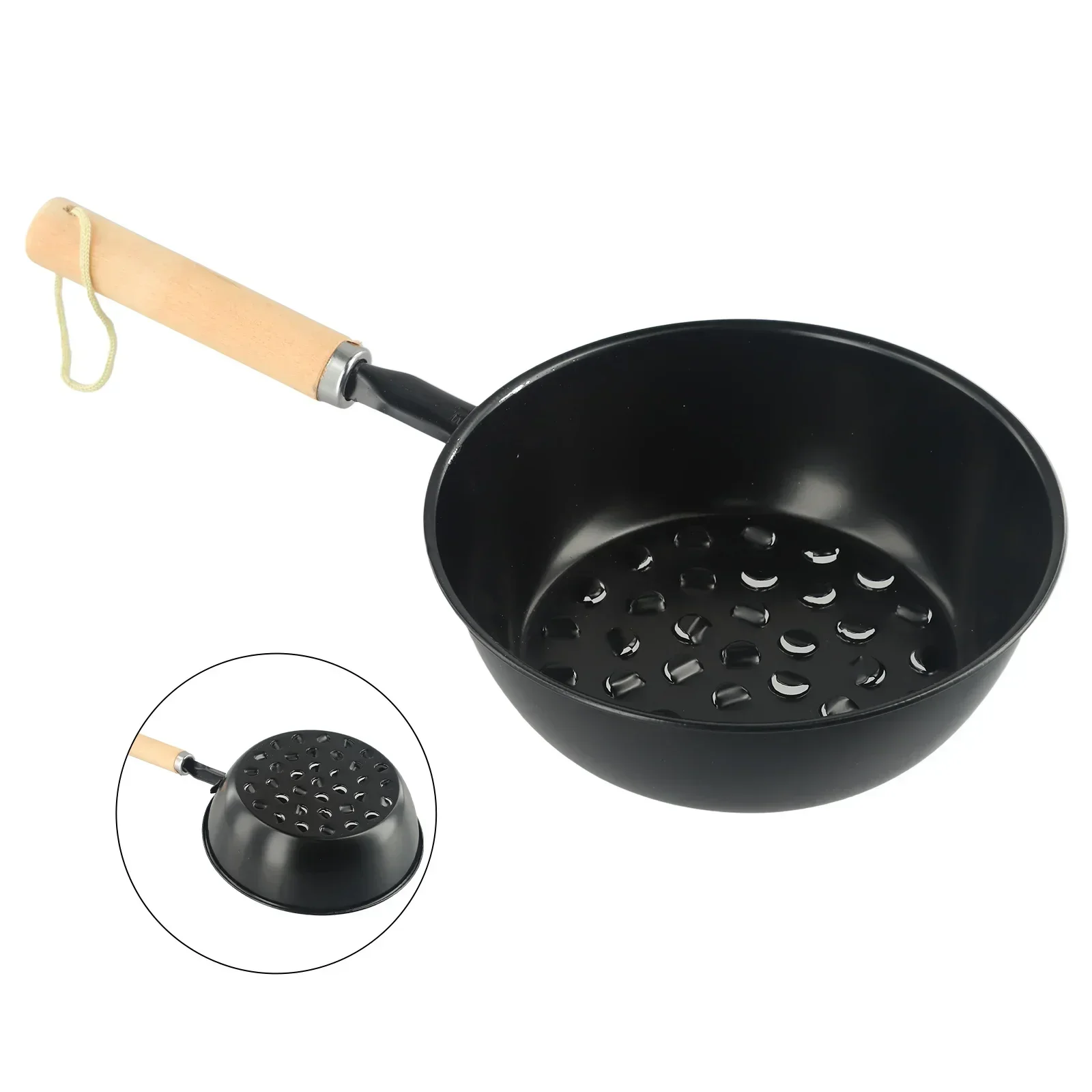 1pcs Iron+Wood Chimney Charcoal Starter Pot Barbeque Safe Wood Handle BBQ Grill Chimney Black 16*5.5cm Kitchen BBQ Accessories
1pcs Iron+Wood Chimney Charcoal Starter Pot Barbeque Safe Wood Handle BBQ Grill Chimney Black 16*5.5cm Kitchen BBQ Accessories