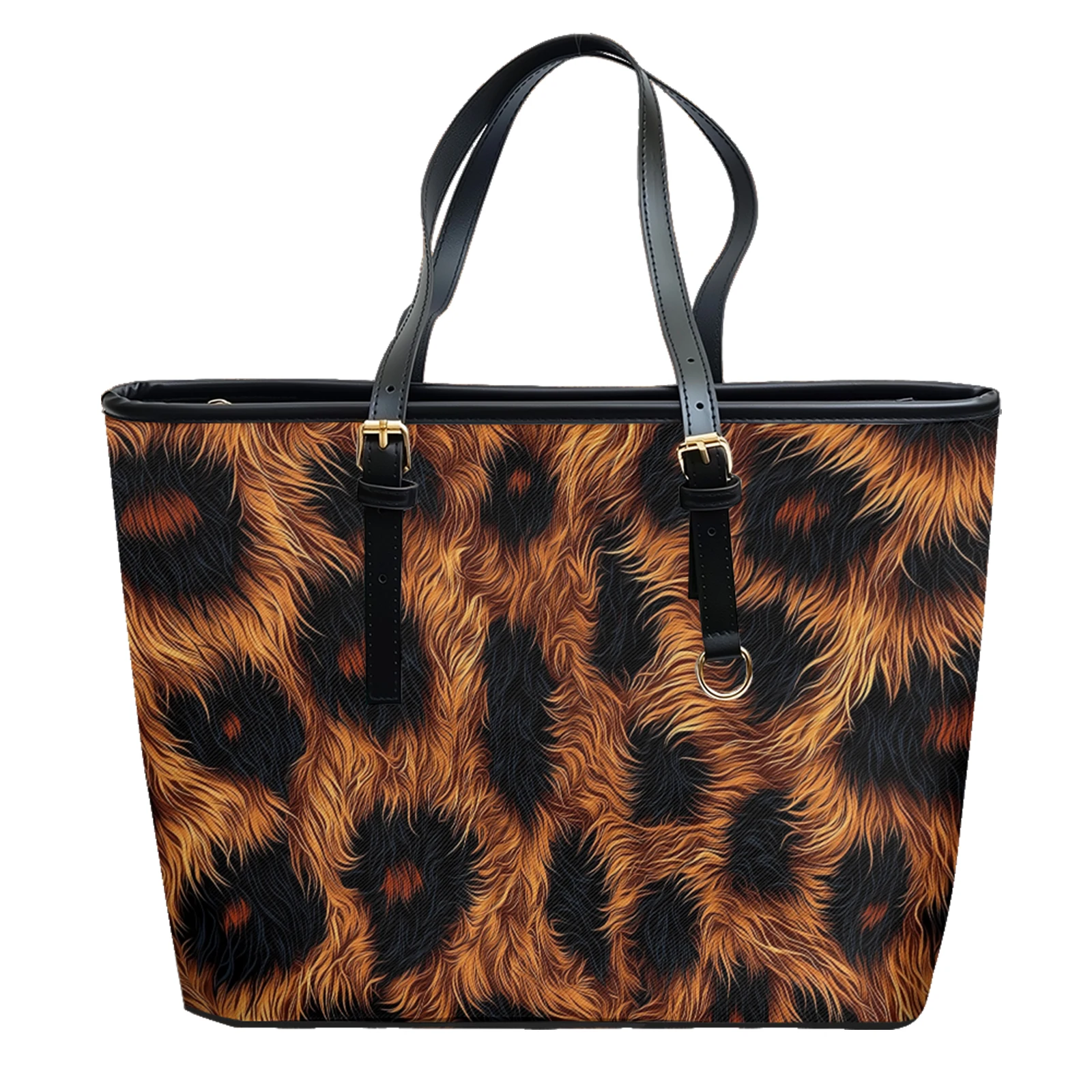 Urban Leopard Fur Multicolor Printed Oxford PVC Leather Shoulder Bag Zipper Lightweight Travel Tote Daily Work Weekend Purse
Urban Leopard Fur Multicolor Printed Oxford PVC Leather Shoulder Bag Zipper Lightweight Travel Tote Daily Work Weekend Purse
