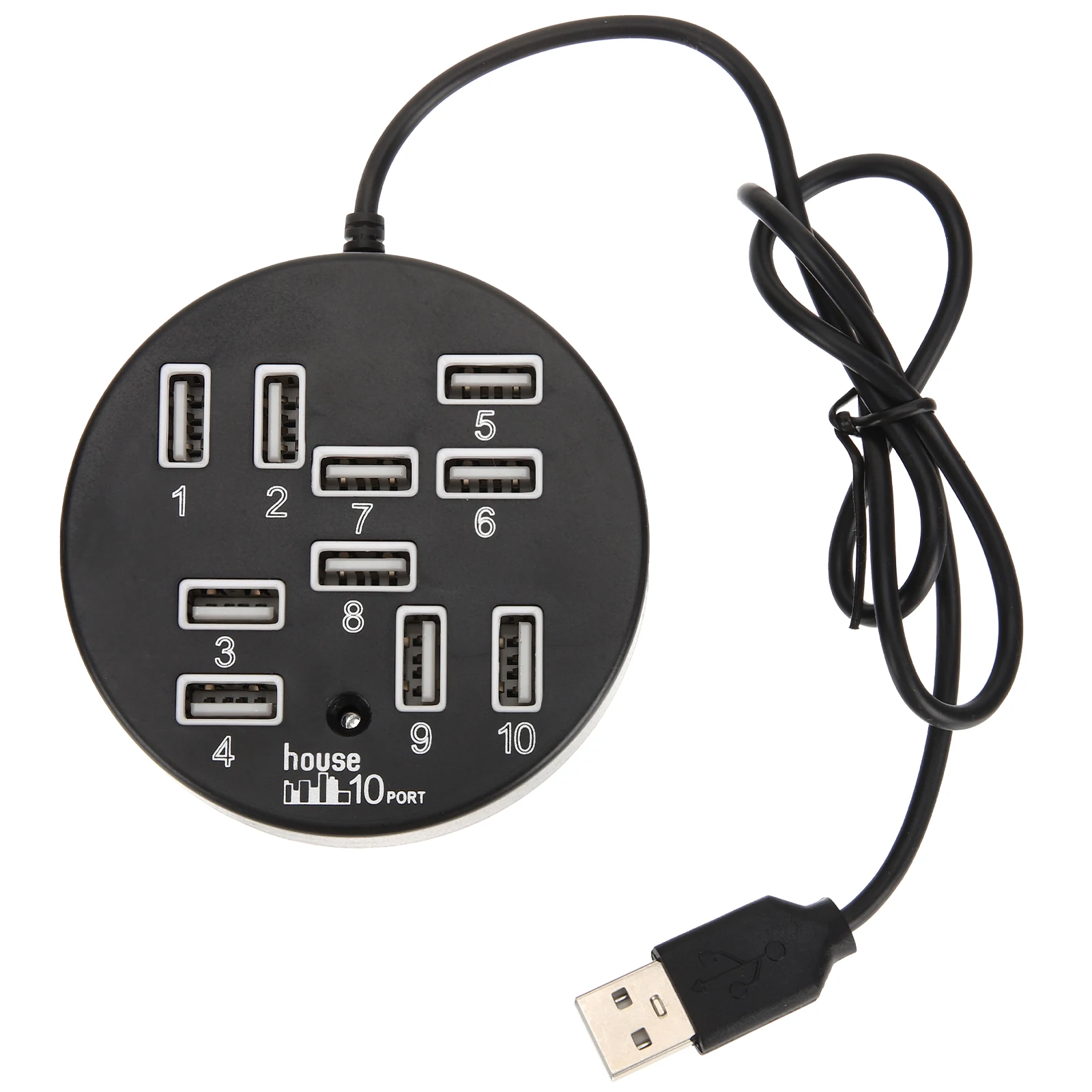 Extender USB Hub Splitter for Computer Extension Black Abs Multi-usb Port Laptops Computers
Extender USB Hub Splitter for Computer Extension Black Abs Multi-usb Port Laptops Computers