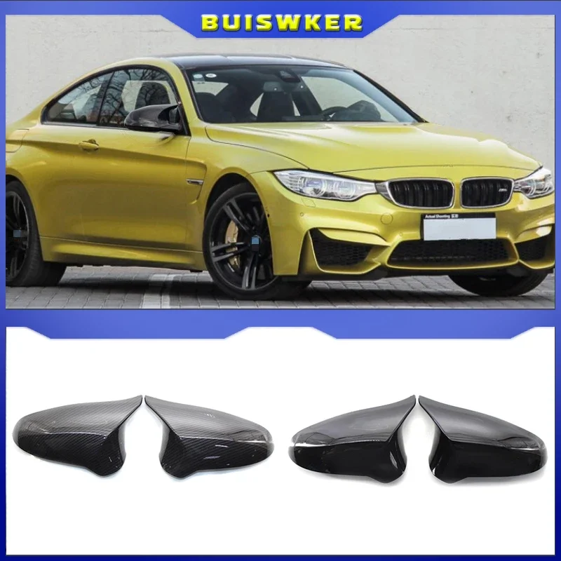 A Pair Carbon Fiber Car Door Rear View Side Mirror Cover Rearview Mirror Cap Replacement For BMW F80 M3 F82 M4 2015-2018
A Pair Carbon Fiber Car Door Rear View Side Mirror Cover Rearview Mirror Cap Replacement For BMW F80 M3 F82 M4 2015-2018