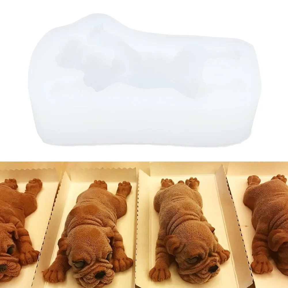 White Dog Silicone Mold Non-Stick Flexible 3D Dog Silicone Mold Silicone Easy Clean Dog Shape Mold Chocolate Making
White Dog Silicone Mold Non-Stick Flexible 3D Dog Silicone Mold Silicone Easy Clean Dog Shape Mold Chocolate Making
