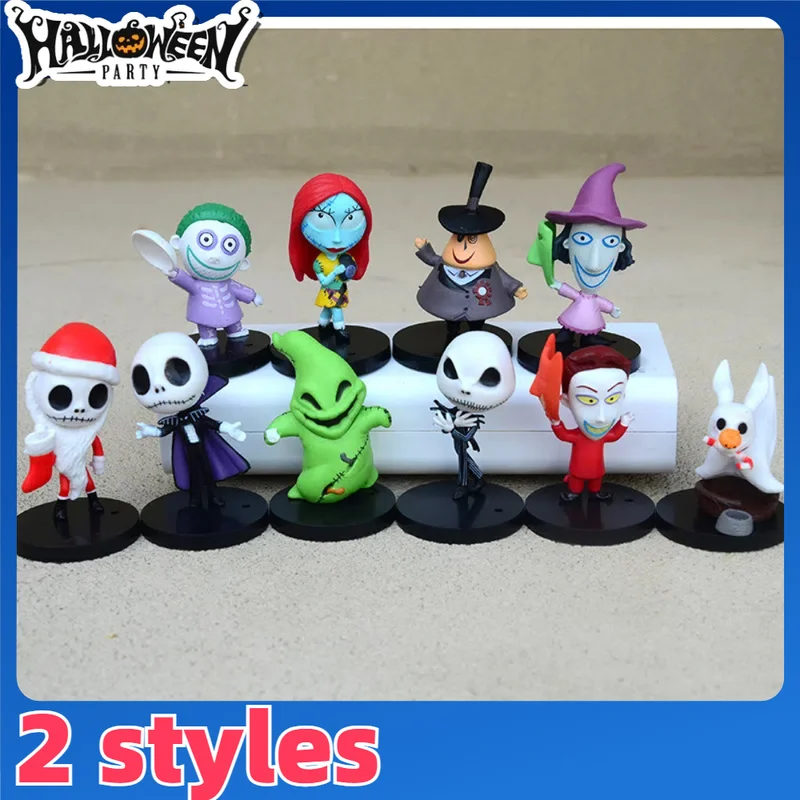 Cartoon The Nightmare Sally Skellington Jack 10 Pieces / Set Action Figure Toy Christmas Pvc Model Vinyl Figurine Halloween Gift
Cartoon The Nightmare Sally Skellington Jack 10 Pieces / Set Action Figure Toy Christmas Pvc Model Vinyl Figurine Halloween Gift