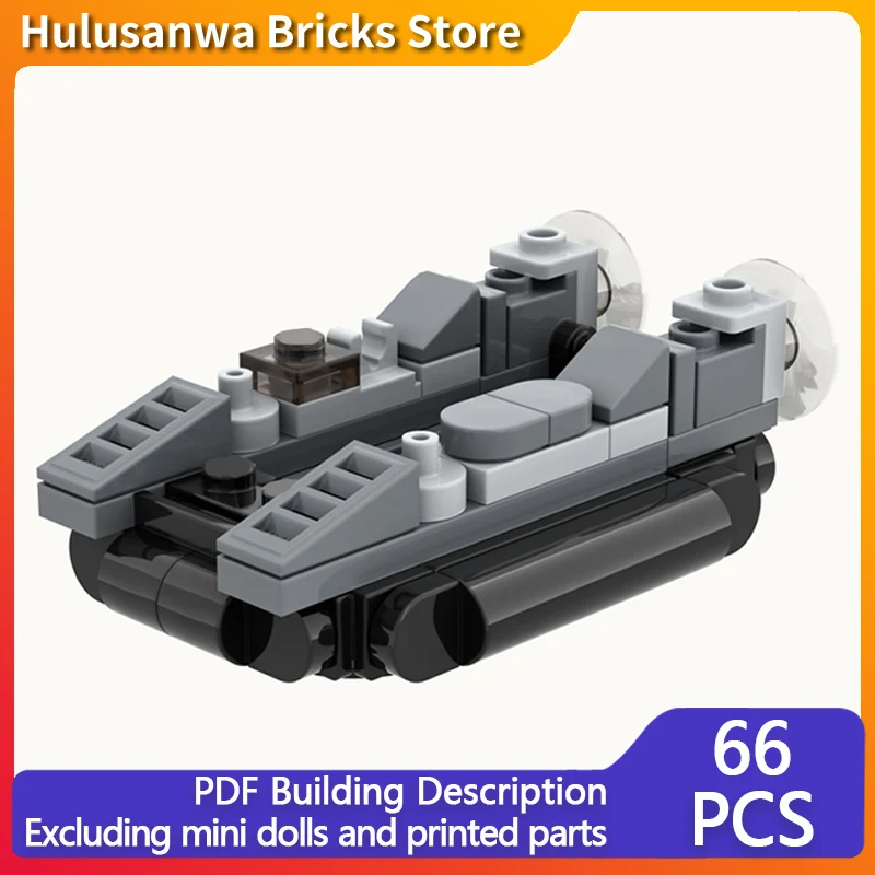 Military Hovercraft Model MOC Building Bricks War Equipment Modular Technology Gifts Holiday Assemble Children Toys Suit
Military Hovercraft Model MOC Building Bricks War Equipment Modular Technology Gifts Holiday Assemble Children Toys Suit
