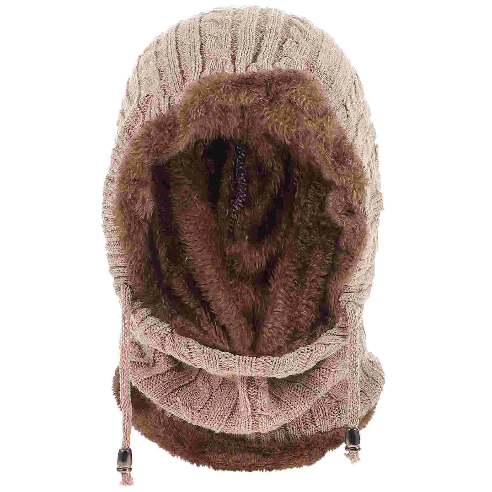 Men's Beanie Hat Warm Fleece Women's Hoodies Hats & Caps Scarf Neck Warmer European and American
Men's Beanie Hat Warm Fleece Women's Hoodies Hats & Caps Scarf Neck Warmer European and American