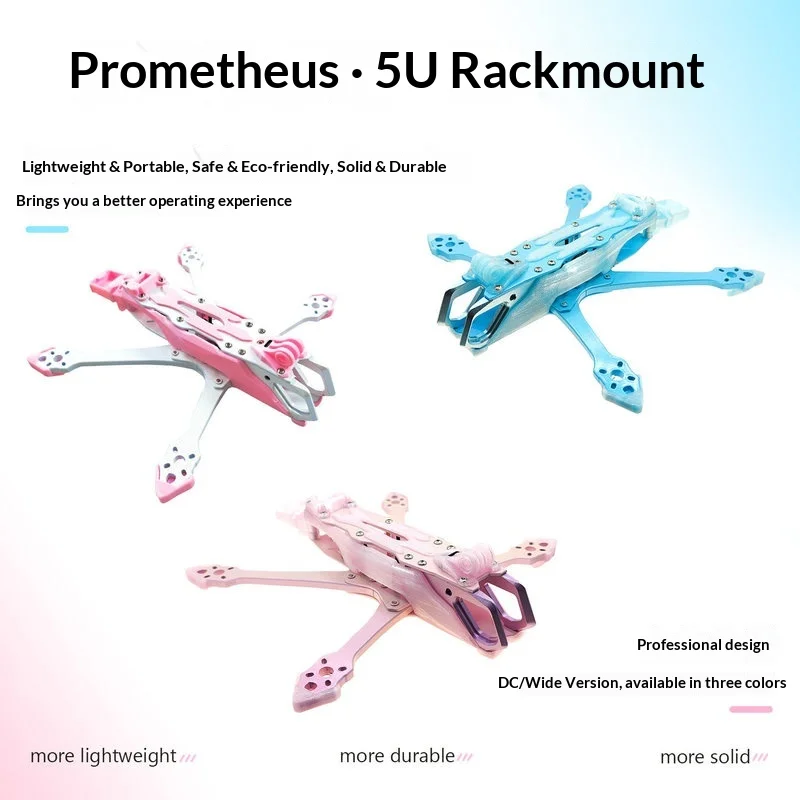Prometheus 5 Inch Fpv Racing Frame Freestyle Drone Dc Wide X Version Pink Blue White Lightweight Durable For Fpv Enthusiasts
Prometheus 5 Inch Fpv Racing Frame Freestyle Drone Dc Wide X Version Pink Blue White Lightweight Durable For Fpv Enthusiasts