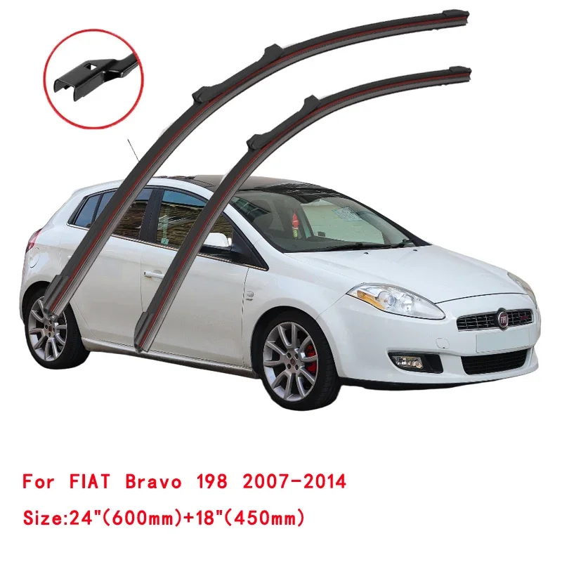 For FIAT Brava Bravo 182 198 1995-2014 Car Windshield Wiper Blade Front Windscreen Brushes Washer Accessories Window Cleaning
For FIAT Brava Bravo 182 198 1995-2014 Car Windshield Wiper Blade Front Windscreen Brushes Washer Accessories Window Cleaning