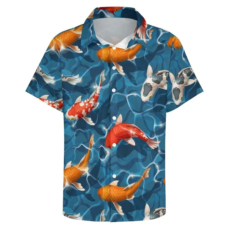 3d Print Fish Graphic Hawaiian Shirt For Men Colorful Short Sleeve Button Down Funny Party Beach Shirts Mens Clothes
3d Print Fish Graphic Hawaiian Shirt For Men Colorful Short Sleeve Button Down Funny Party Beach Shirts Mens Clothes
