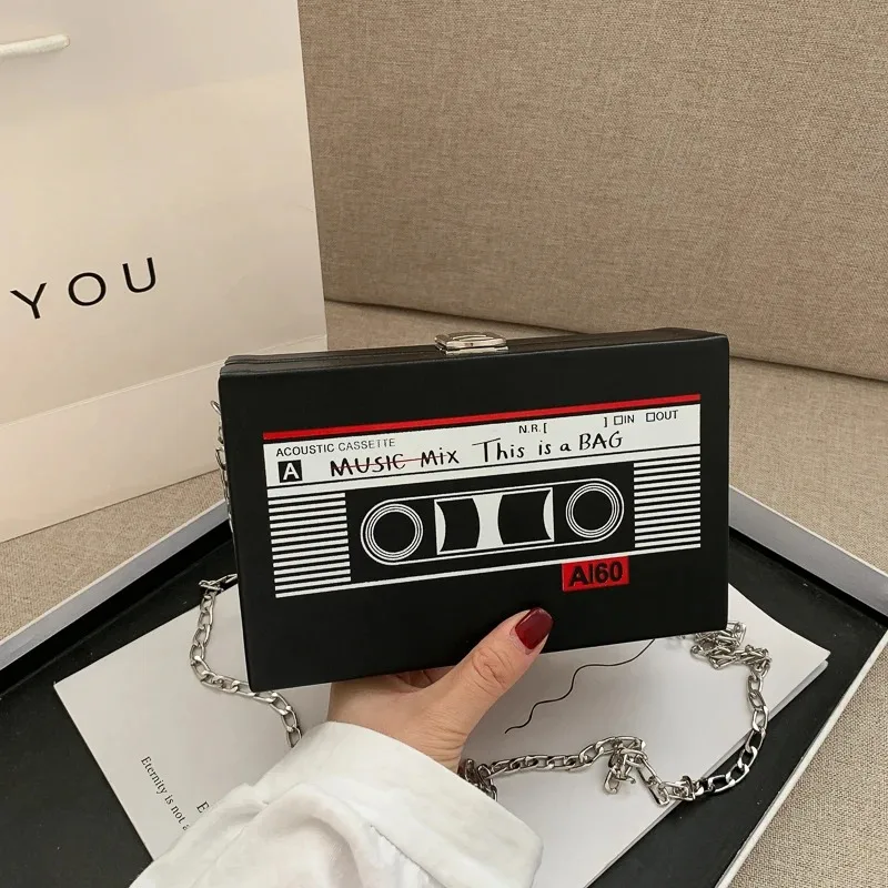 2025 New Retro Magnetic Tape Radio Style Square Bag Women's Shoulder Bag Crossbody Bag Fashionable and Leisure Retro Pop
2025 New Retro Magnetic Tape Radio Style Square Bag Women's Shoulder Bag Crossbody Bag Fashionable and Leisure Retro Pop