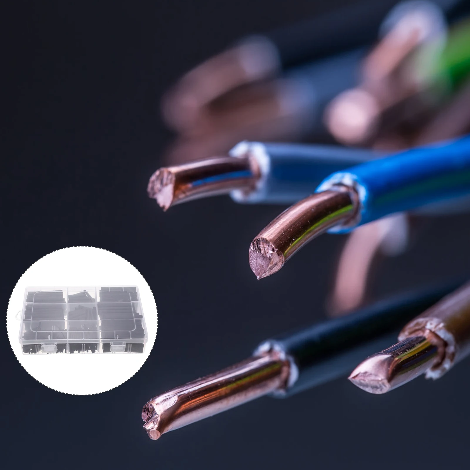 1 set Heat Tubing Assorted Sleeving Wrap Electrical Insulation Wire Kit Mechanical Protection Cable Joints Repair Wrap Cable
1 set Heat Tubing Assorted Sleeving Wrap Electrical Insulation Wire Kit Mechanical Protection Cable Joints Repair Wrap Cable