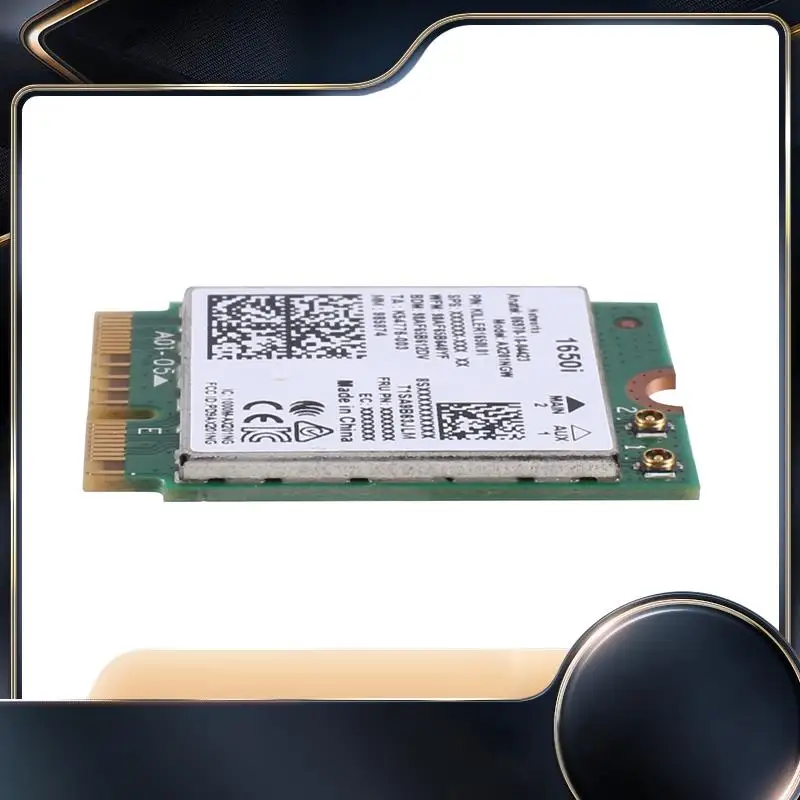 1650I AC AX201NGW Wifi Card Wifi6 Dual Band Wireless Card 802.11AX/A/B/G/N BT 5.0 Laptop For Windows 10-N34R
1650I AC AX201NGW Wifi Card Wifi6 Dual Band Wireless Card 802.11AX/A/B/G/N BT 5.0 Laptop For Windows 10-N34R