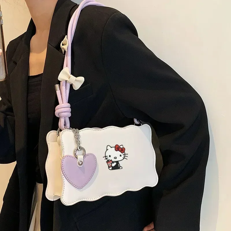 Sanrio hello kitty fashion shoulder bag girl tote bag personality creative handbag kuromi pu Underarm bag
Sanrio hello kitty fashion shoulder bag girl tote bag personality creative handbag kuromi pu Underarm bag