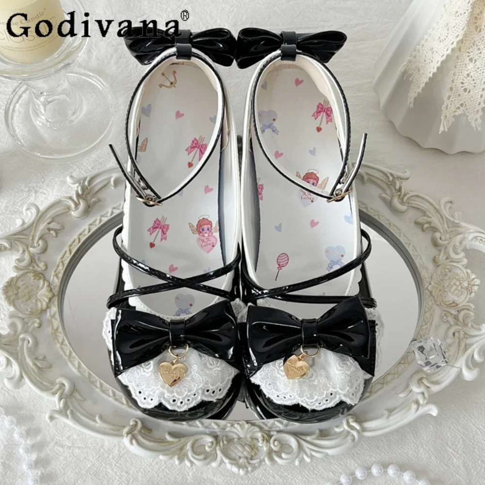 Lolita Low Heel Summer Heels Round Head Mary Jane Bow Princess Kawaii Platform Shoes Girls Student Shoe
Lolita Low Heel Summer Heels Round Head Mary Jane Bow Princess Kawaii Platform Shoes Girls Student Shoe