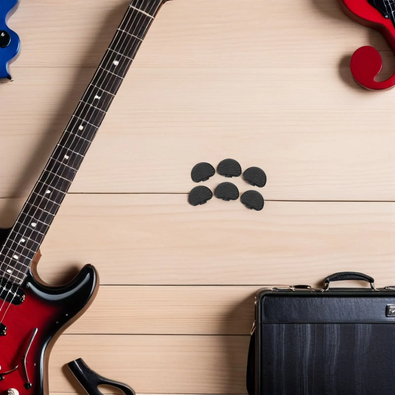 1 комплект пластиковых колпачков для ручек гитарных колков, удобные сменные накладки для электрогитар, акустических и классических гитар
1 комплект пластиковых колпачков для ручек гитарных колков, удобные сменные накладки для электрогитар, акустических и классических гитар