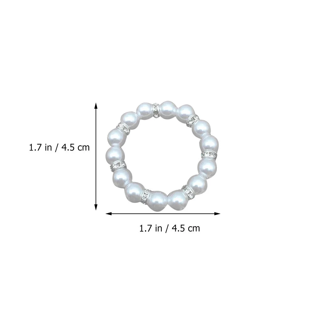 3Pcs Simulated Pearl Napkin Buckles Plastic Decorative Napkin Rings Wedding Party Decor Party Table Decor 
3Pcs Simulated Pearl Napkin Buckles Plastic Decorative Napkin Rings Wedding Party Decor Party Table Decor