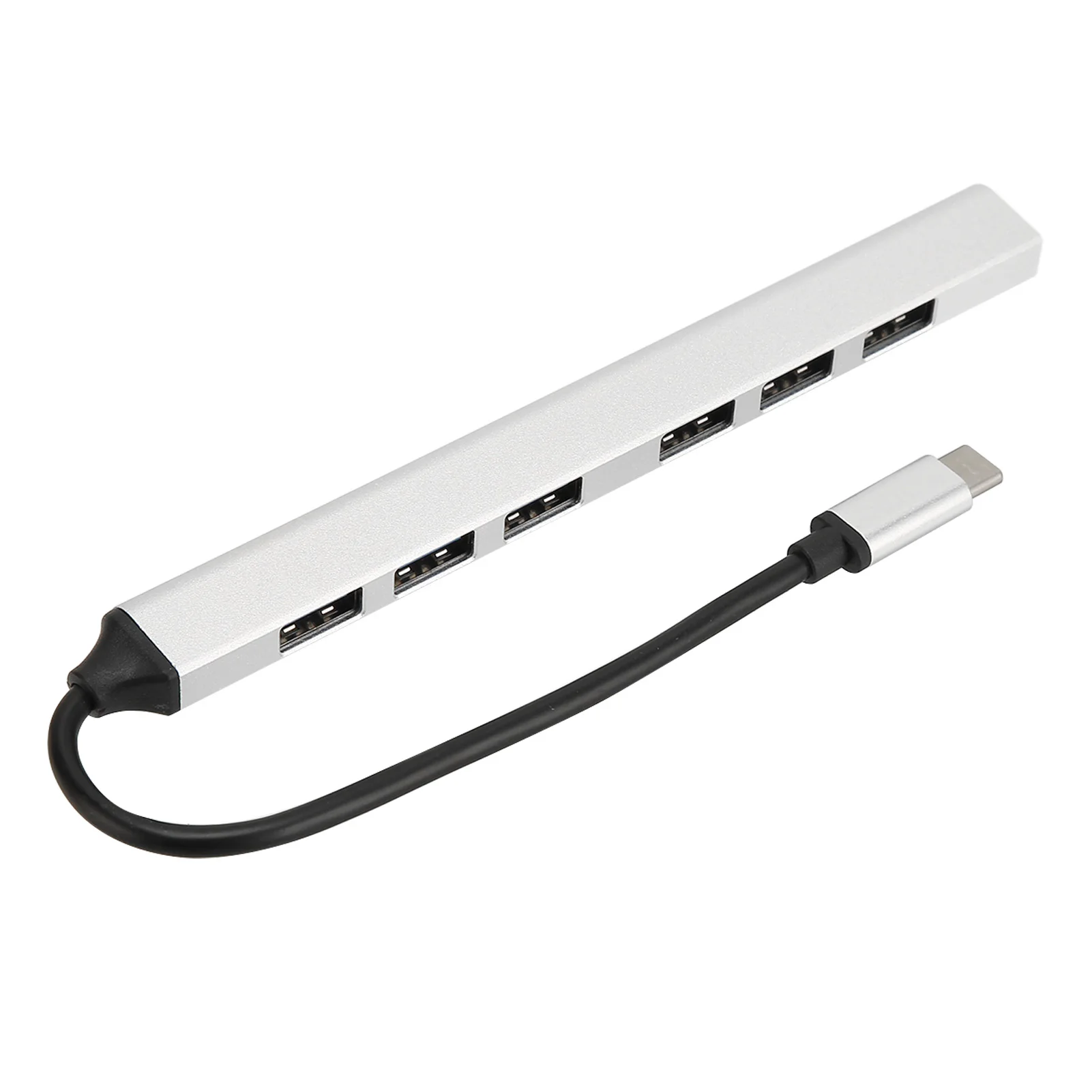 USB C 3.0 Hub Aluminium Alloy 7 Ports 5.0Gbps Type C Hub Expander for PC Laptop Notebook Laptop Tablet Phone Disk Converter
USB C 3.0 Hub Aluminium Alloy 7 Ports 5.0Gbps Type C Hub Expander for PC Laptop Notebook Laptop Tablet Phone Disk Converter