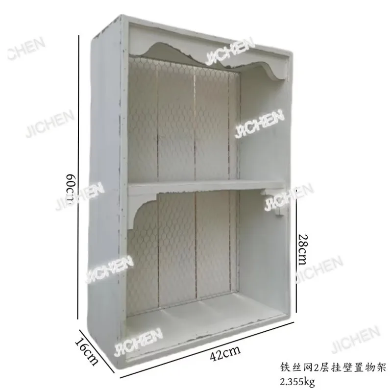 Настенная полка ZQ из деревянной проволоки в деревенском стиле, винтажный органайзер для фермерского дома, двухъярусная трехъярусная витрина, зелено-белый, декор для домашнего сада
Настенная полка ZQ из деревянной проволоки в деревенском стиле, винтажный органайзер для фермерского дома, двухъярусная трехъярусная витрина, зелено-белый, декор для домашнего сада