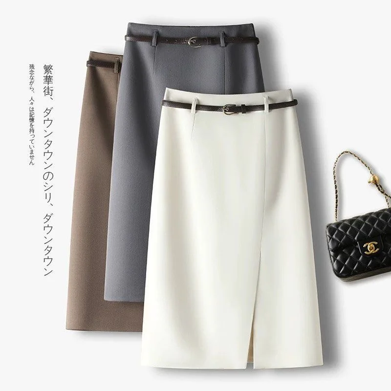 New Luxury Black High Waist Elegant Party Midi Skirts for Women Trendy Bodycon Casual Office Lady Work Skirt with Split Falda
New Luxury Black High Waist Elegant Party Midi Skirts for Women Trendy Bodycon Casual Office Lady Work Skirt with Split Falda