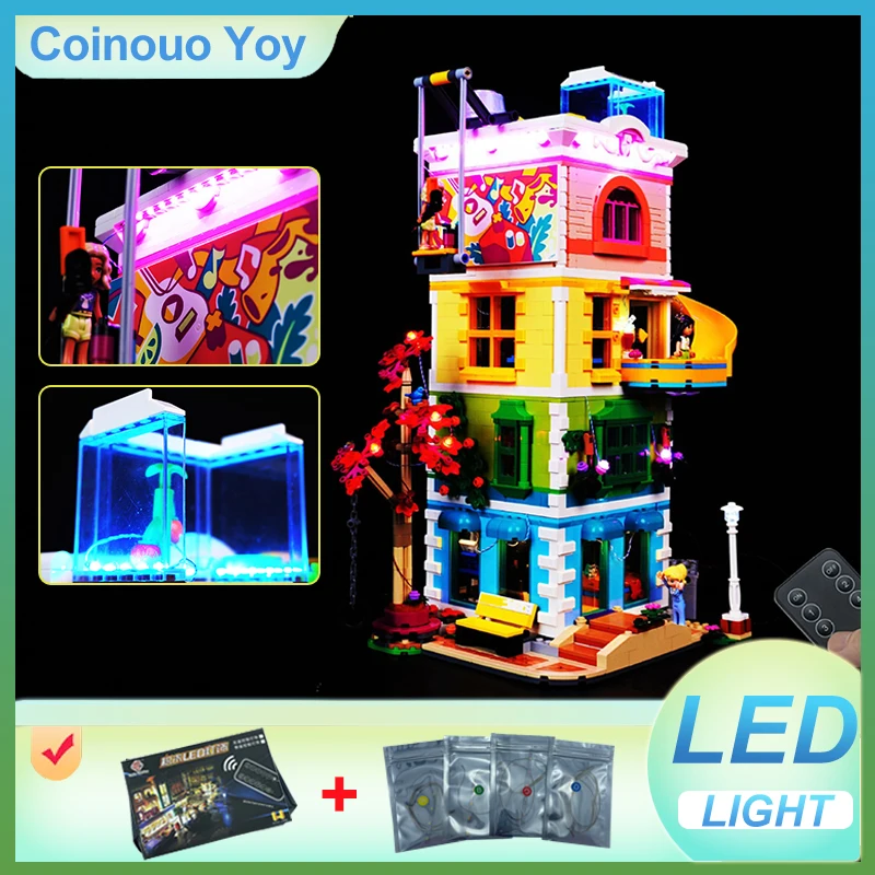 DIY LED Light Kit For LEGO 41748 Heart Lake City Leisure and entertainment center (Only LED Light,Without Blocks Model)
DIY LED Light Kit For LEGO 41748 Heart Lake City Leisure and entertainment center (Only LED Light,Without Blocks Model)