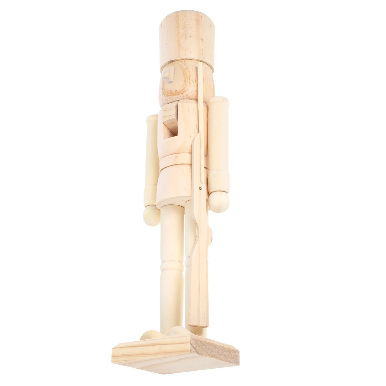 Unfinished Wooden Craft Nutcracker Painted Craft Ornament Xmas Wooden Nutcracker Decoration Soldier Wood Puppet Blank Statue
Unfinished Wooden Craft Nutcracker Painted Craft Ornament Xmas Wooden Nutcracker Decoration Soldier Wood Puppet Blank Statue