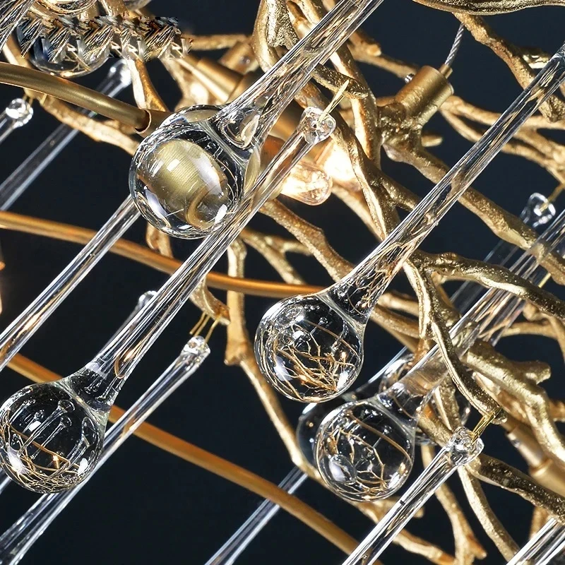 Retro Crystal Led Chandeliers Gold Luxury Lighting Illuminator For Living Room Hanging Light Fixture Kitchen Light
Retro Crystal Led Chandeliers Gold Luxury Lighting Illuminator For Living Room Hanging Light Fixture Kitchen Light