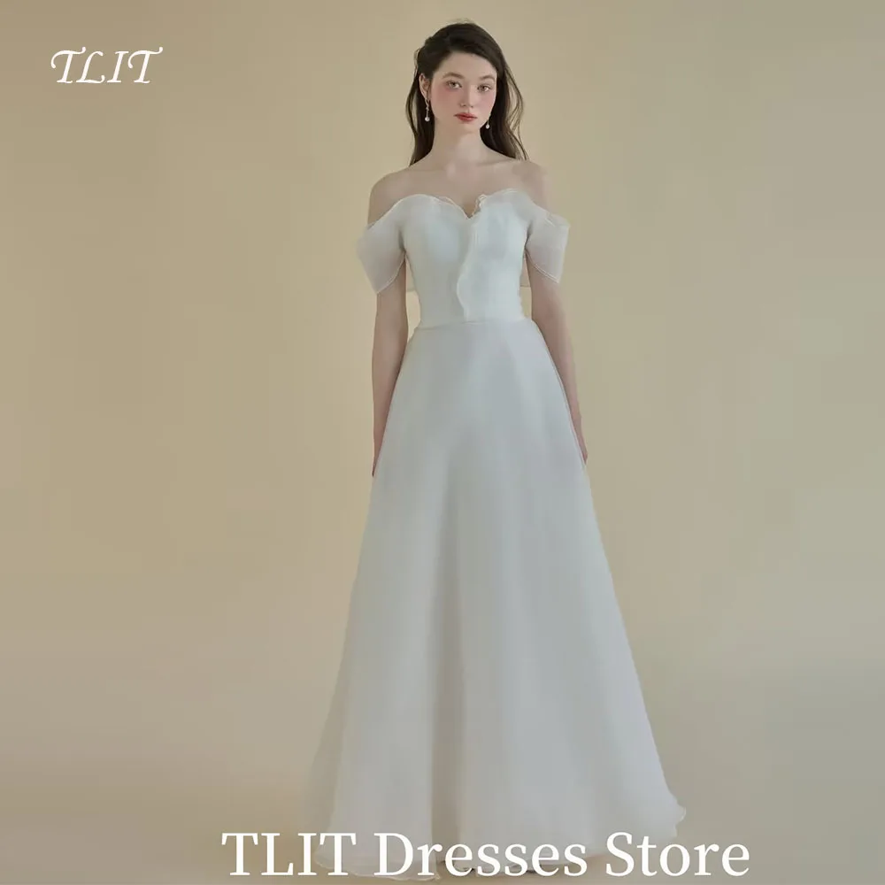 TLIT Eleghant White Chiffon Evening Dresses Sweetheart Prom Gowns Korea Wedding Photos Shoot Off the Shoulder Dress Customized
TLIT Eleghant White Chiffon Evening Dresses Sweetheart Prom Gowns Korea Wedding Photos Shoot Off the Shoulder Dress Customized