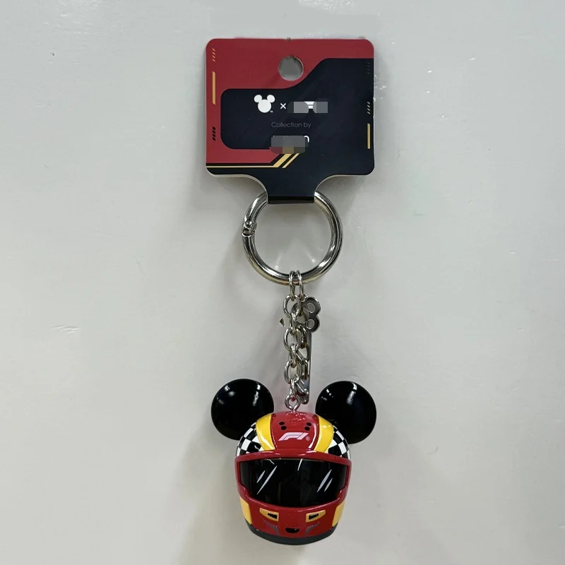 Disney Mickey Mouse F1 Series Helmet Pendant Cute Cartoon Racing Keychain Hanging Ornament Collection Red Black Racer Style Bag
Disney Mickey Mouse F1 Series Helmet Pendant Cute Cartoon Racing Keychain Hanging Ornament Collection Red Black Racer Style Bag