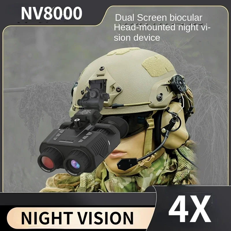 Night binoculars HD helmet-mounted night vision binoculars Digital binocular head-mounted infrared night vision device
Night binoculars HD helmet-mounted night vision binoculars Digital binocular head-mounted infrared night vision device