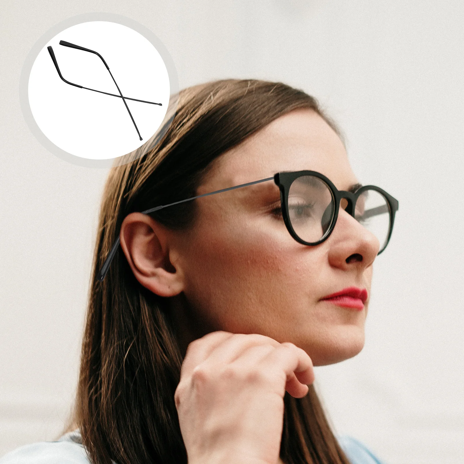 1Pair Metal Eyeglass Arm Replacement Stylish Electroplated Finish Universal Compatibility for Most Eyewear Frames
1Pair Metal Eyeglass Arm Replacement Stylish Electroplated Finish Universal Compatibility for Most Eyewear Frames