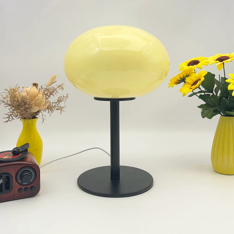 Glass Lollipop Table Lamp for Living Room Interior Beside Lighting Home Decor Retro Glass Desktop Lamps LED Tricolor Light
Glass Lollipop Table Lamp for Living Room Interior Beside Lighting Home Decor Retro Glass Desktop Lamps LED Tricolor Light