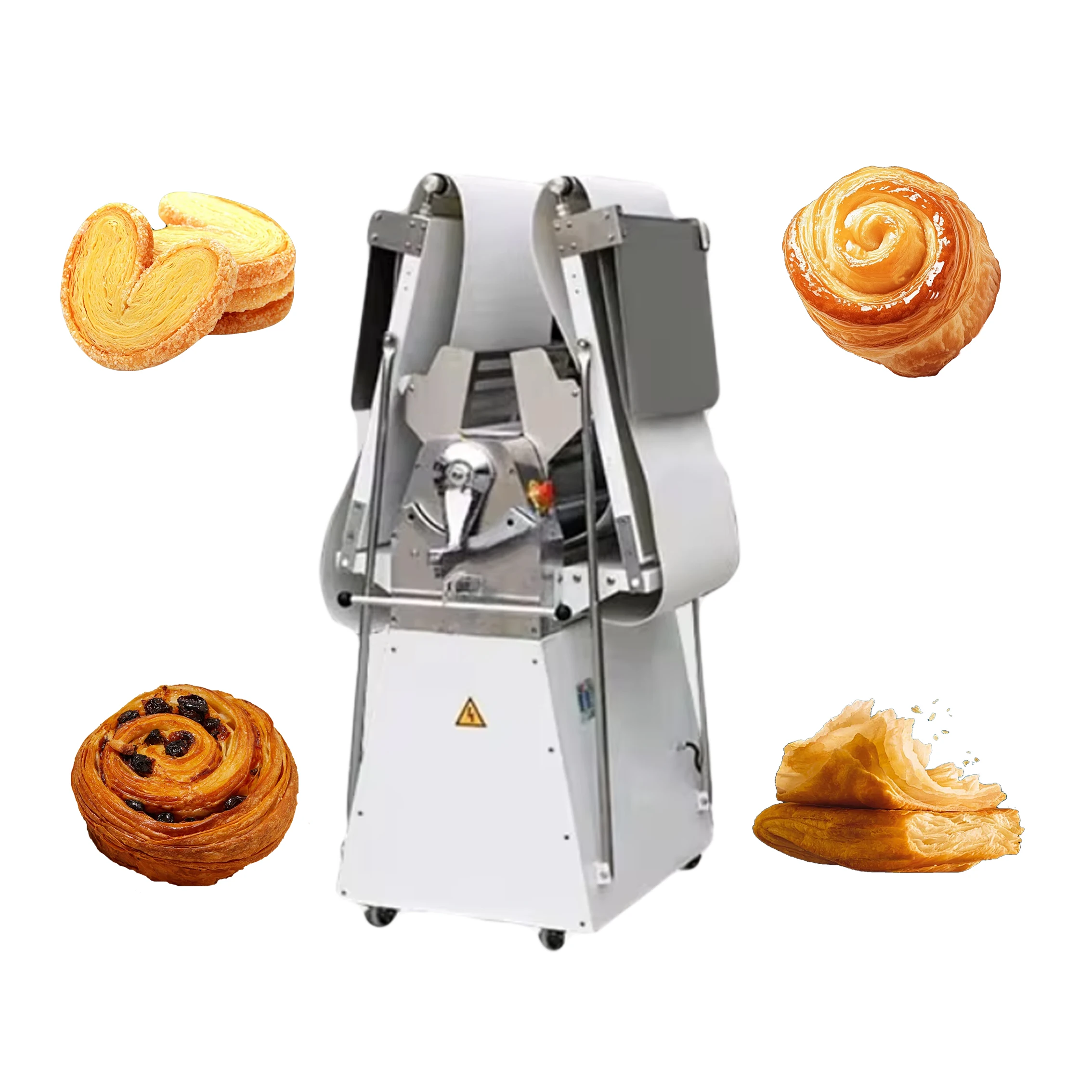 nf-Stainless Steel Roller Dough Sheeter Low Price Croissant Bread Dough Roller Machine for Bakery!
nf-Stainless Steel Roller Dough Sheeter Low Price Croissant Bread Dough Roller Machine for Bakery!