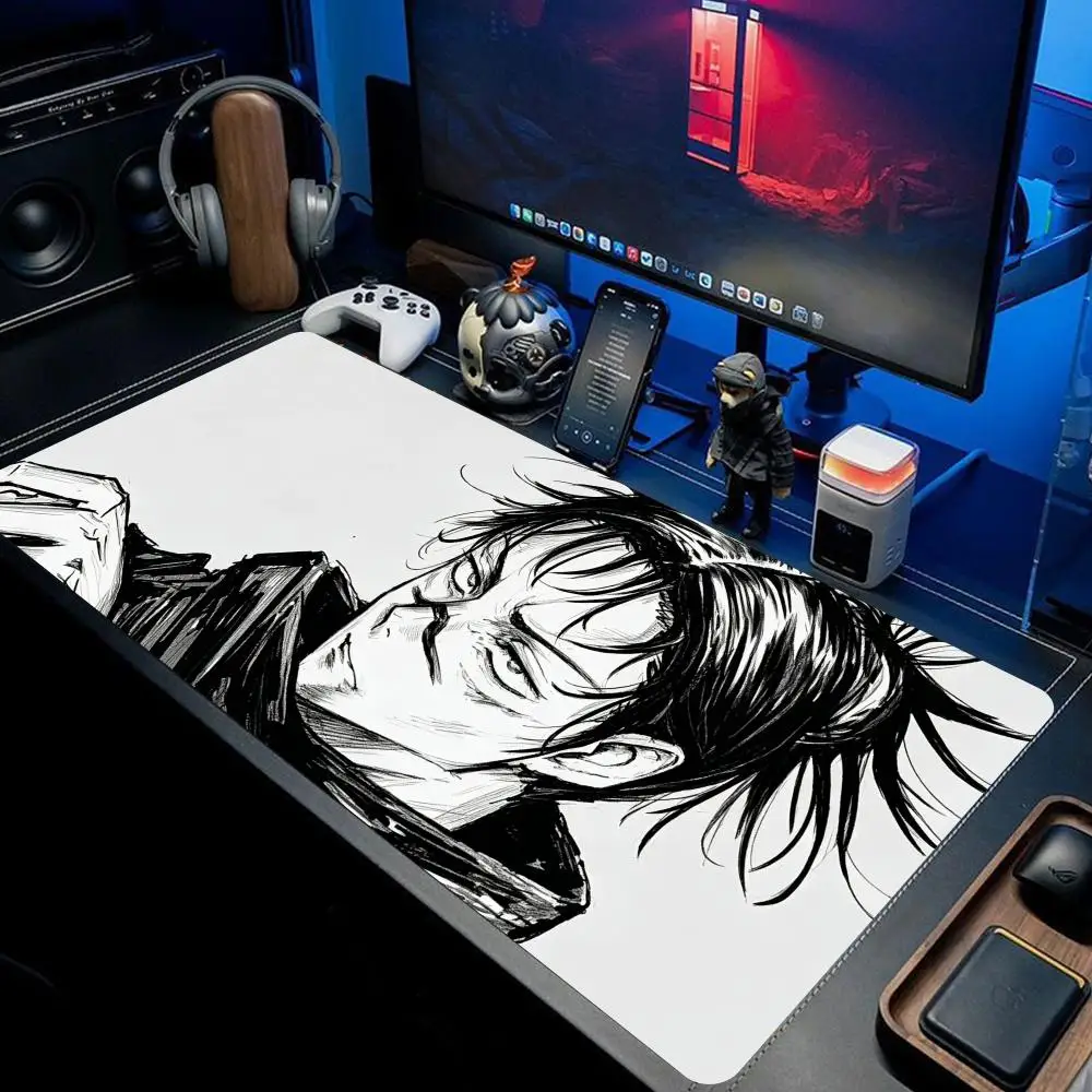 Large Gaming Mouse Pad Jujutsu Kaisen Gojo Satoru Mousepad LockEdge Thickened Computer Keyboard Desk Mat Rubber Anti slip HYBXXC
Large Gaming Mouse Pad Jujutsu Kaisen Gojo Satoru Mousepad LockEdge Thickened Computer Keyboard Desk Mat Rubber Anti slip HYBXXC