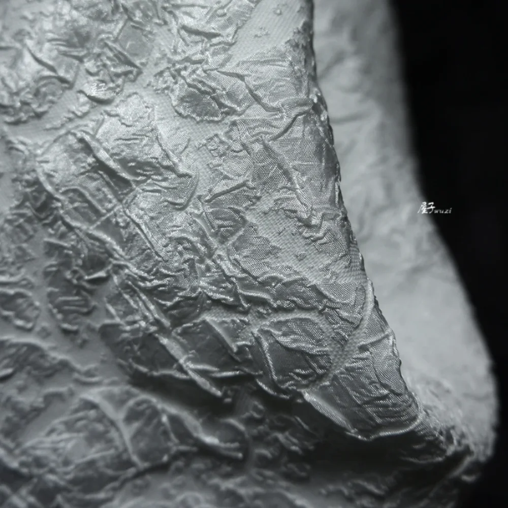 Белая жаккардовая ткань Креативная дизайнерская одежда Плиссированная текстурированная ткань Одежда Diy Шитье Чистый полиэстер Материал
Белая жаккардовая ткань Креативная дизайнерская одежда Плиссированная текстурированная ткань Одежда Diy Шитье Чистый полиэстер Материал