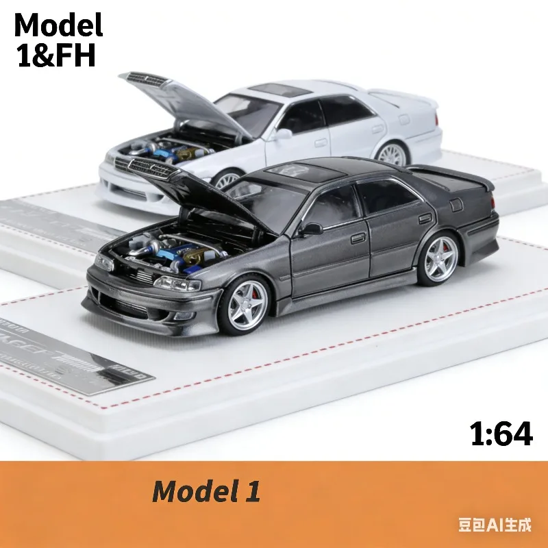 Model 1 1:64 Toyota JZX100 MK6 Chaser Simulation Static Alloy Car Model, Boys' Holiday Gift Toy Collection Decoration Item.
Model 1 1:64 Toyota JZX100 MK6 Chaser Simulation Static Alloy Car Model, Boys' Holiday Gift Toy Collection Decoration Item.