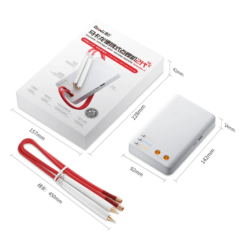 Macaron Portable Spot Welding Machine Portable Spot Welder For Phone Battery Soldering Replacement Tool
Macaron Portable Spot Welding Machine Portable Spot Welder For Phone Battery Soldering Replacement Tool