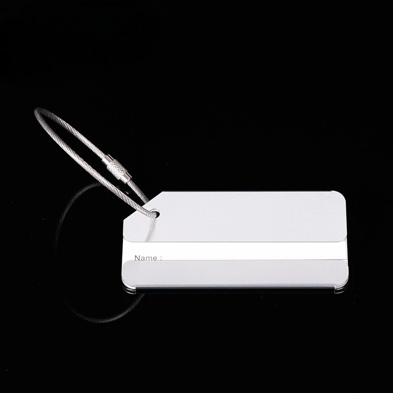 1pcs Aluminium Alloy Travel Luggage Tags Baggage Name Tags Suitcase Address Label Holder Metal Luggage Tag Travel Accessories
1pcs Aluminium Alloy Travel Luggage Tags Baggage Name Tags Suitcase Address Label Holder Metal Luggage Tag Travel Accessories