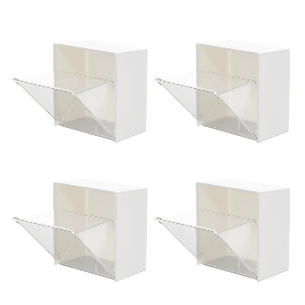 Четыре настенных ящика для хранения без установки дрели, пылезащитный органайзер для ватных дисков и небольшой косметики для дома
Четыре настенных ящика для хранения без установки дрели, пылезащитный органайзер для ватных дисков и небольшой косметики для дома