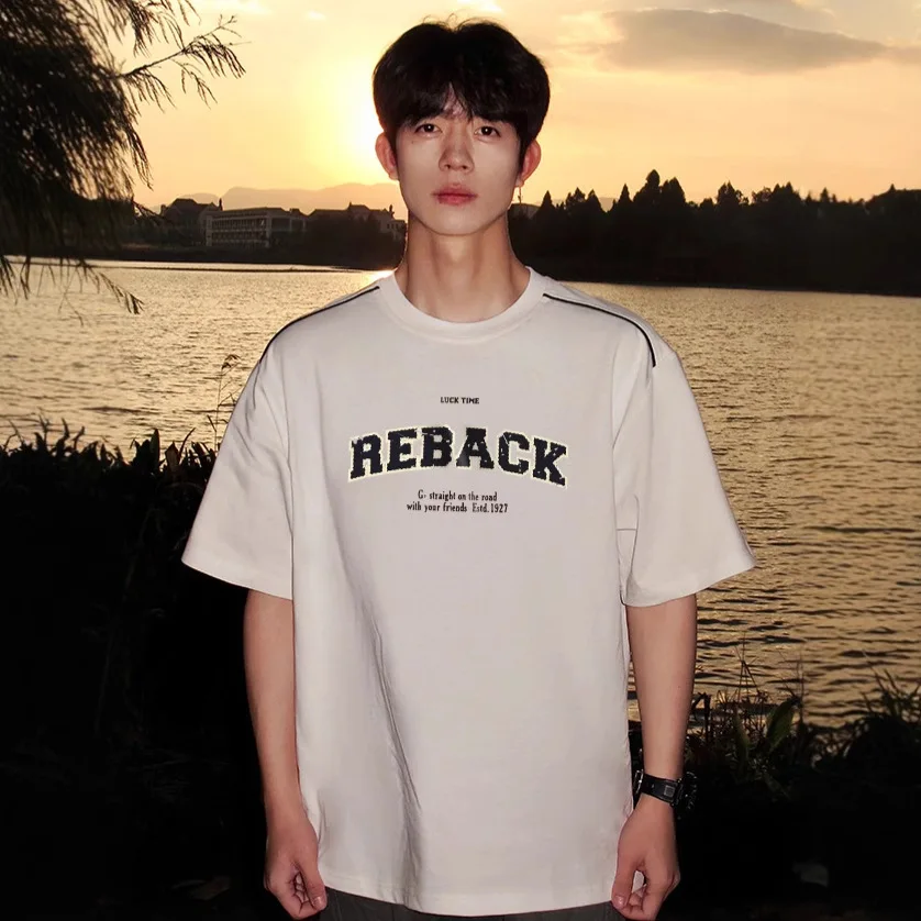 Men Casual Tshirts Oversize Daily Tshirts Summer Young Loose Fit Short Sleeve Casual Cotton T-shirt Comfortable Breathable Tees
Men Casual Tshirts Oversize Daily Tshirts Summer Young Loose Fit Short Sleeve Casual Cotton T-shirt Comfortable Breathable Tees