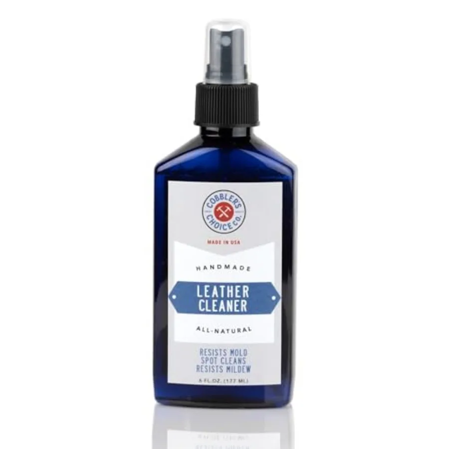 Finest Quality Leather Cleaner 100% Natural - Designed to Fight Fresh Stains, Dirt, and Build-Up - Easy Spray Application
Finest Quality Leather Cleaner 100% Natural - Designed to Fight Fresh Stains, Dirt, and Build-Up - Easy Spray Application