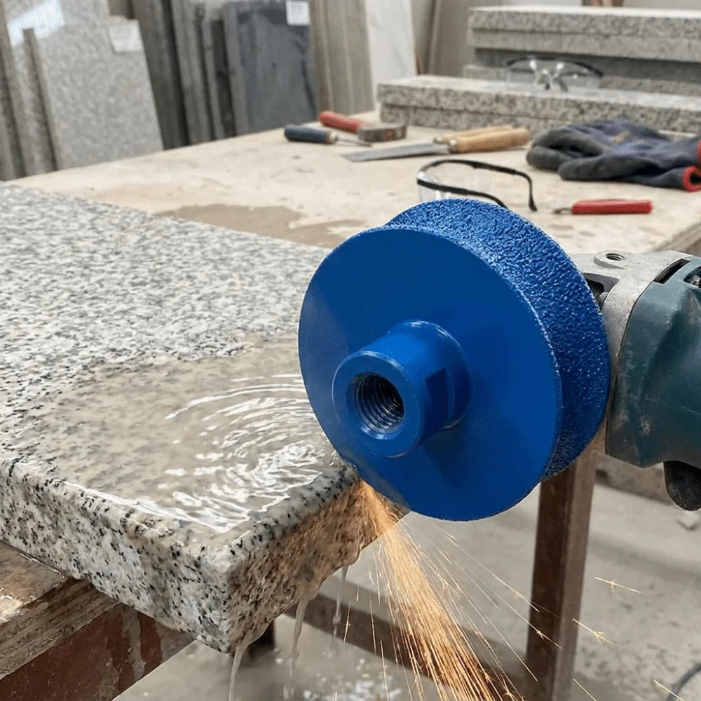 Diamond Particles Semi-circular Stone Grinding Wheel Solid Construction Fast Cutting Diamond Polishing Wheel Long Service Life
Diamond Particles Semi-circular Stone Grinding Wheel Solid Construction Fast Cutting Diamond Polishing Wheel Long Service Life