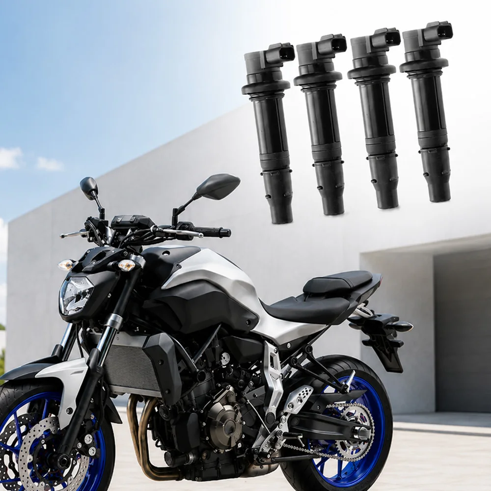 4 PCS For Yamaha MT-07 YZF-R1 YZF-R6 RJ15 FZ8 Motorcycle Ignition Coil 2 Pins F6T568 F6T558 Plastic and Copper
4 PCS For Yamaha MT-07 YZF-R1 YZF-R6 RJ15 FZ8 Motorcycle Ignition Coil 2 Pins F6T568 F6T558 Plastic and Copper