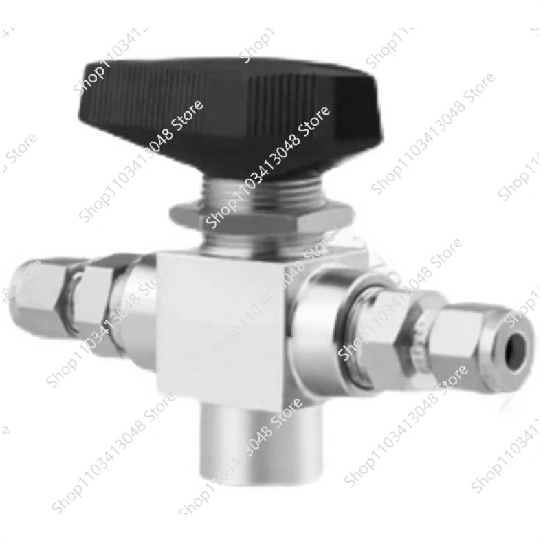 SS-83XKS6 316 Stainless Steel 3-piece High-pressure 3-way Ball
SS-83XKS6 316 Stainless Steel 3-piece High-pressure 3-way Ball