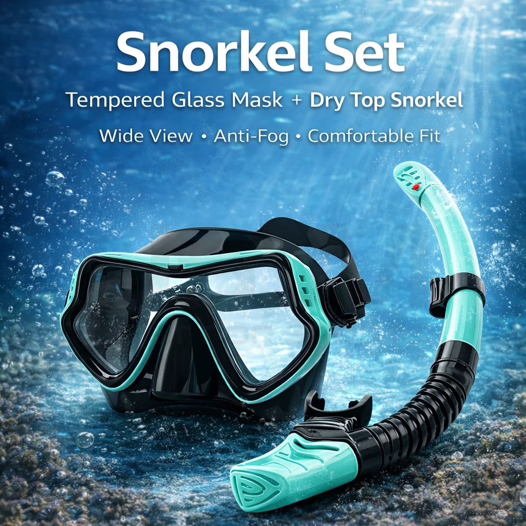 JSJM New Professional Snorkel Set Adult Diving Mask With Dry Top Snorkel Tempered Glass Anti-Fog Wide View Swimming Gear
JSJM New Professional Snorkel Set Adult Diving Mask With Dry Top Snorkel Tempered Glass Anti-Fog Wide View Swimming Gear