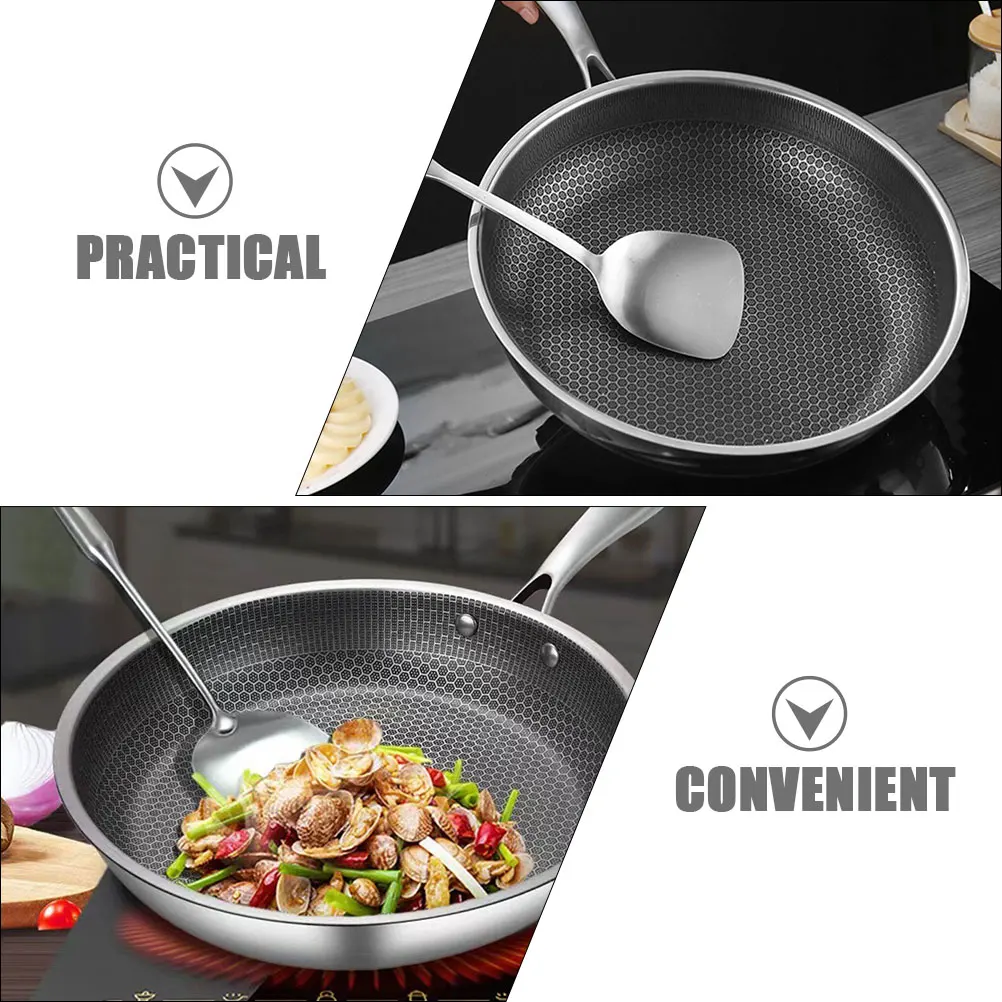 Stainless Steel Honeycomb Frypan Frying Egg Cookware Non Stick Breakfast Pan Small Egg Pan Oil Reduction Gas Electric Induction
Stainless Steel Honeycomb Frypan Frying Egg Cookware Non Stick Breakfast Pan Small Egg Pan Oil Reduction Gas Electric Induction