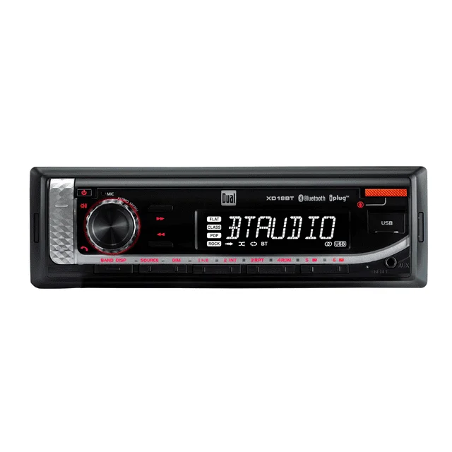 Electronics XD18BT Single DIN Car Stereo Head Unit with Bluetooth, USB, AM/FM/MP3, New
Electronics XD18BT Single DIN Car Stereo Head Unit with Bluetooth, USB, AM/FM/MP3, New