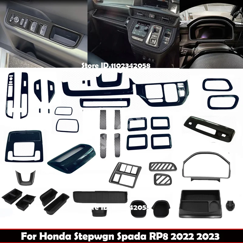 For Honda Stepwgn Spada RP8 2022 2023 2024 ABS carbonfiber Interior Center Console Strip panel window lifter Gear Shift Panel
For Honda Stepwgn Spada RP8 2022 2023 2024 ABS carbonfiber Interior Center Console Strip panel window lifter Gear Shift Panel