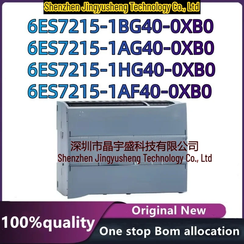 New Original CPU1215C 6ES7215-1AG40-0XB0 6ES7215-1BG40-0XB0 6ES7215-1HG40-0XB0 6ES7215-1AF40-0XB0 Module Integrated Circuit
New Original CPU1215C 6ES7215-1AG40-0XB0 6ES7215-1BG40-0XB0 6ES7215-1HG40-0XB0 6ES7215-1AF40-0XB0 Module Integrated Circuit